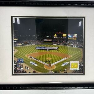 MLB Authenticated Framed 2006 World Series St.Louis Baseball Stadium Photo